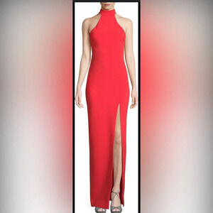 ! Likely jennings gown dress in red sz 4